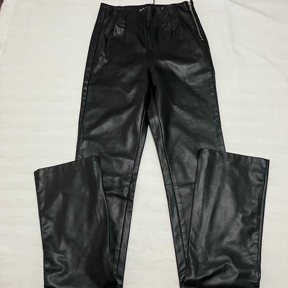 Zara faux leather  skinny pants Size XS - Picture 1 of 10